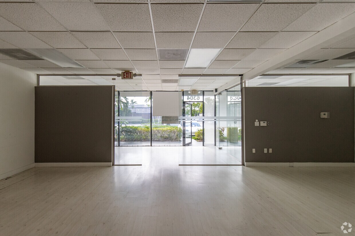 Interior corridor inside Unit 6304 facing the entrance