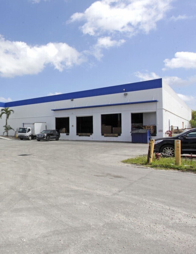 Loading dock area at 800 Powerline Road