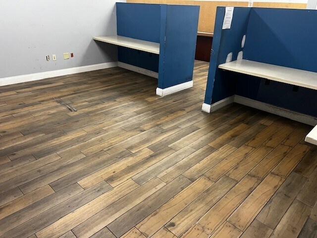Interior office area inside Unit 800B